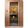 Дверь для сауны DoorWood (Дорвуд) 70x200 Фотопечать A038 правая, коробка ольха