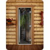 Дверь для сауны DoorWood (Дорвуд) 70x190 Престиж Фотопечать A002 правая