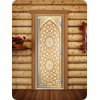 Дверь для сауны DoorWood (Дорвуд) 70x190 Престиж Фотопечать A026 левая