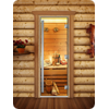 Дверь для сауны DoorWood (Дорвуд) 70x190 Престиж Фотопечать A033 правая