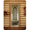 Дверь для сауны DoorWood (Дорвуд) 80x190 Престиж Фотопечать A025 правая