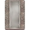 Дверь для турецкой бани Маэстро Woods 90x210 Arabica Prestige Сатин, правая