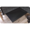 Душевой поддон Kolpa Limbo 140х90 см, литой мрамор, антрацит