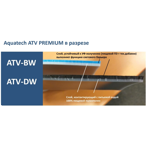  Емкость вертикальная Акватек ATV 200 BW, сине-белый
