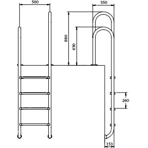     Hayward Asymmetric MURO 4  AISI-304