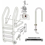     Poolmagic MU 415 AISI 304 4   