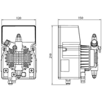     Etatron DLX PH-RX/MBB 1-15 230V PVDF-EPDM