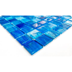     ORRO mosaic GLASS BLUE BAY