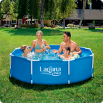  Каркасный бассейн Laguna vista круглый 244х76 см, P20-0830
